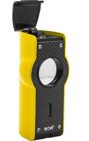 Novi Torch Supreme Lighter - Black/Yellow
