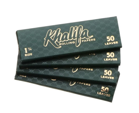 Khalifa ''1-1/4 '' Rolling Papers (5-Pack)