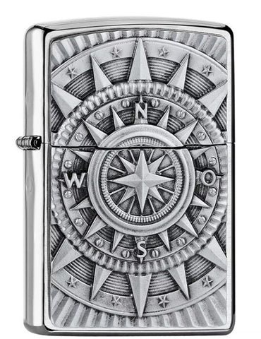 Zippo ''Compass'' Premium Metal Lighter