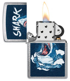 Zippo ''Shark'' Premium Metal Lighter
