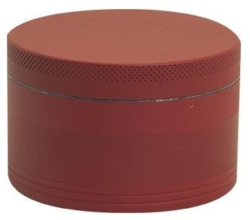 Aluminium Grinder 4-Parts - Matt Red (62mm)