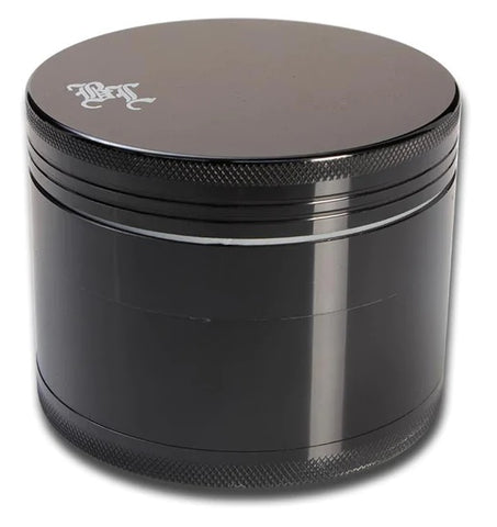 Black Leaf Big 4pc Grinder - Aluminium (90 mm)