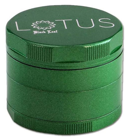 Black Leaf 'Lotus' Non-Stick Grinder 4-Part - Green (55 mm)