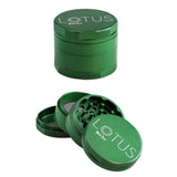 Black Leaf 'Lotus' Non-Stick Grinder 4-Part - Green (55 mm)