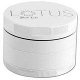 Black Leaf 'Lotus' Non-Stick Grinder 4-part - White (62 mm)