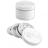 Black Leaf 'Lotus' Non-Stick Grinder 4-part - White (62 mm)