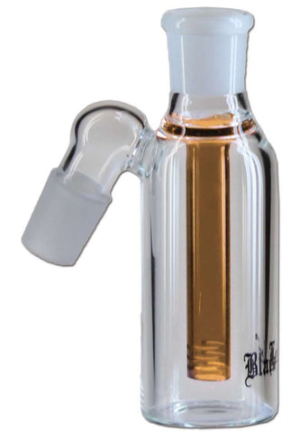 Black Leaf '''6-Slit Diffuser' Bong Pre-Cooler Amber