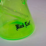Black Leaf ''Dragon'' Oil & Herb Glass Bong - Green
