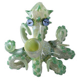 Black Leaf ''Octopus I'' Glass Bong Green