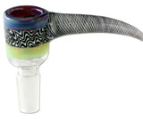 Black Leaf Herb Bowl With Integrated Screen Blue/Green