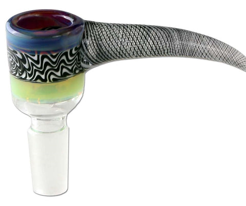 Black Leaf Herb Bowl With Integrated Screen Blue/Green