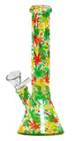 Black Sheep ''420 Leaf Rasta'' Beaker Bong