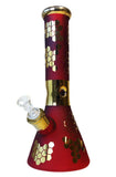 Black Sheep ''Red Bee Hexagon'' Beaker Bong