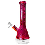 Black Sheep ''Red Leaves'' Beaker Bong