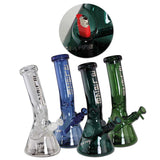 Blaze ''Fire/Ice'' Bong With Lighter Holder Green