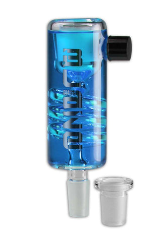 Blaze ''Cooling Fluid Spiral'' Bong Pre-Cooler Blue