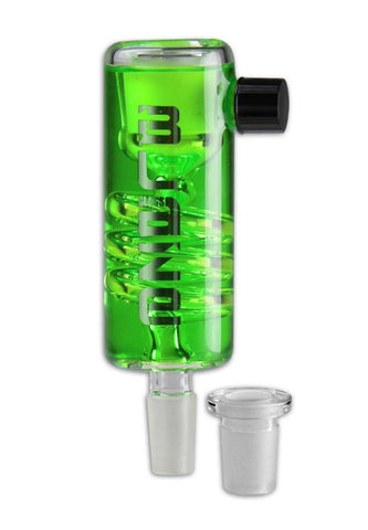 Blaze ''Cooling Fluid Spiral'' Bong Pre-Cooler Green