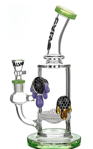 Calvo ''Double Drip'' Recycler Percolator Bong