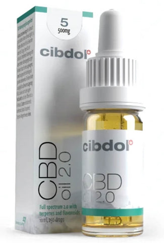 Cibdol Full Spectrum CBD Oil 2.0 – 5% 500mg (10ml)