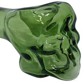 Death Row Records ''Skull'' Small Glass Smoking Pipe - Black