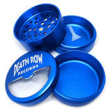 Death Row Records ''Window'' 4-Part Grinder 63mm - Yellow Gold
