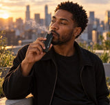 Dip Devices ''Ember'' Electronic Lighter-Free Windproof Pipe - Black