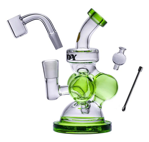 Goody Glass ''Atom'' Glass Mini Dab Rig
