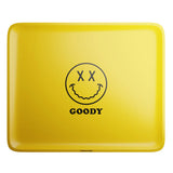Goody Glass''Big Face'' Rolling Tray Yellow