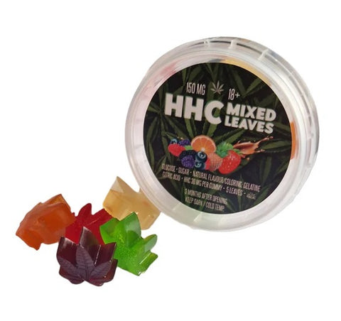 HHC Gummies Mixed Leaves 150mg