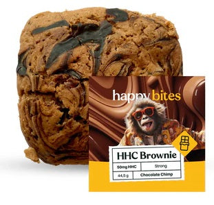 HappyBites HHC Chocolate Brownie 50mg