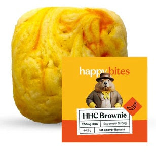 HappyBites HHC Banana Sensation Brownie 50mg