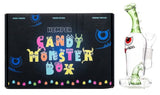 Hemper ''Candy Monster'' Glow In Dark Glass Bong Green