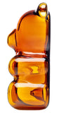Hemper ''Gummy Bear'' Glass Hand Smoking Pipe Amber