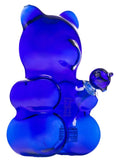 Hemper ''Gummy Bear XL'' Glass Bong Dark Blue