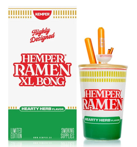 Hemper ''Ramen'' Instant Noodles Cup Glass XL Bong