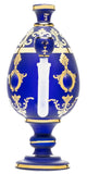 Hemper ''Jeweled Egg'' Fabergé Style Glass Bong Blue XL