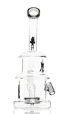Hemper ''Ninja'' Glass Percolator Bong