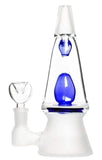 Hemper ''That 70's'' Lavalamp Retro Style Glass Bong Blue