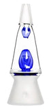 Hemper ''That 70's'' Lavalamp Retro Style Glass Bong Blue