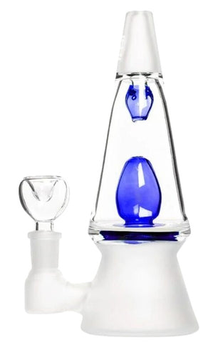 Hemper ''That 70's'' Lavalamp Retro Style Glass Bong Blue