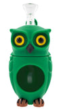 Urban Crew ''Green Owl'' Silicone Pipe