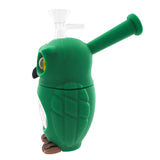 Urban Crew ''Green Owl'' Silicone Pipe