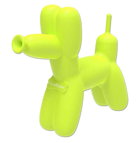 Piecemaker ''K9'' Balloon Dog Silicone Bong - Yellow