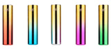 Champ High ''Gold Gradient'' Metal Lighter - Gold/Red