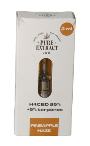 Pure Extract H4CBD Oil-Cartridge (510) - Pineapple Haze - Puff Puff Palace