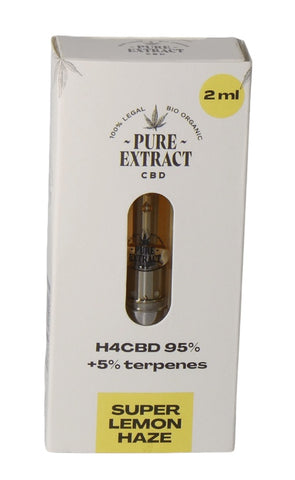 Pure Extract H4CBD Oil-Cartridge (510) - Super Lemon Haze - Puff Puff Palace