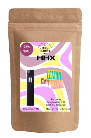 Pure Extract HHX Vape Pen - Lemon Cherry Gelato - Puff Puff Palace
