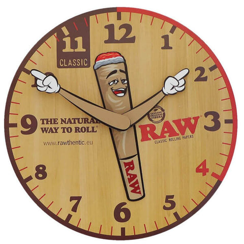 RAW Joint/Cone Wall Clock - Brown