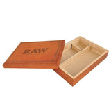 RAW x RYOT Natural Rolling Storage Box in Wood