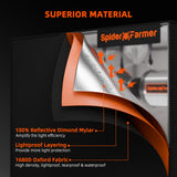 SpiderFarmer® 240x240x200cm Reflective Grow Tent Room (24-30 Plants)